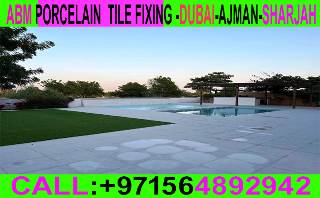 Porcelain Floor Tiles Fixing Contractor Dubai Ajman Sharjah