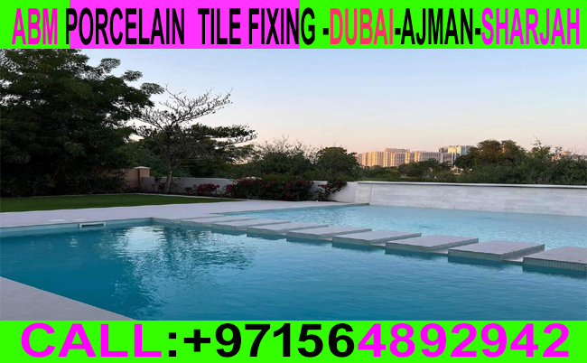 Porcelain Floor Tiles Fixing Contractor Dubai Ajman Sharjah