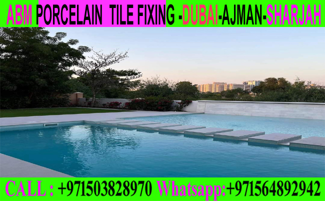 Porcelain Floor Tiles Fixing Contractor Dubai Ajman Sharjah