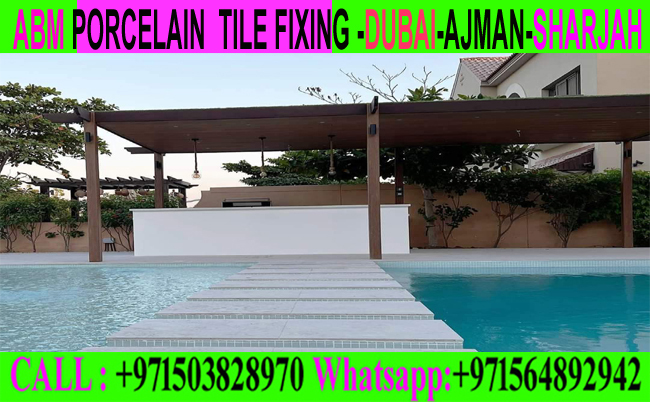 Porcelain Floor Tiles Fixing Contractor Dubai Ajman Sharjah