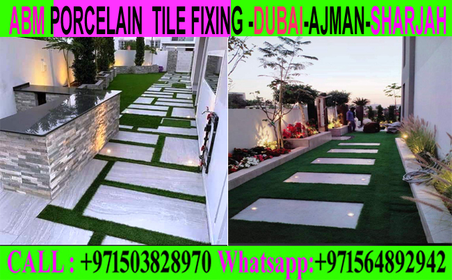 Porcelain Floor Tiles Fixing Contractor Dubai Ajman Sharjah