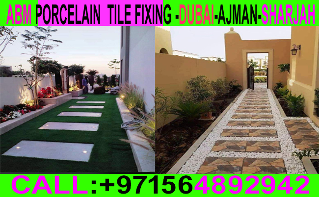 Porcelain Floor Tiles Fixing Contractor Dubai Ajman Sharjah