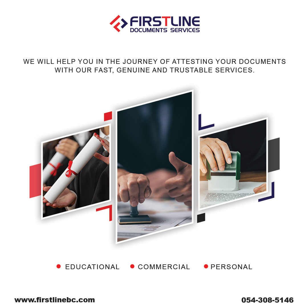 Firstline Attestation Services in Dubai