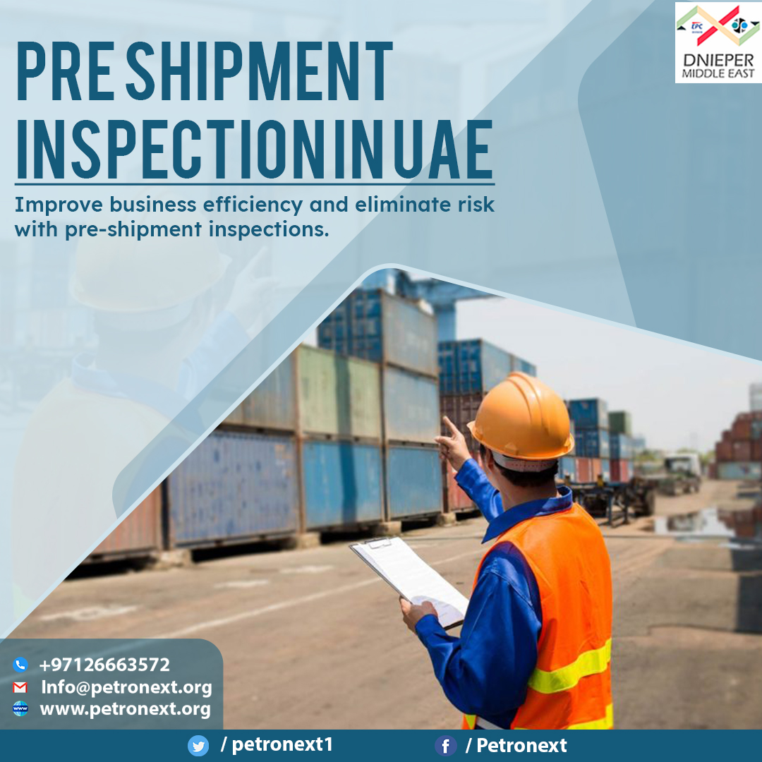 Pre Shipment Inspection In Uae