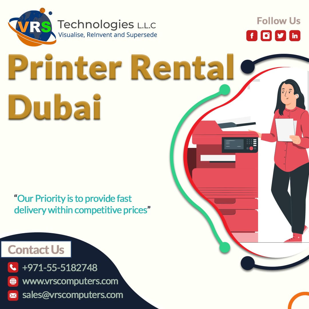 Computer Printers For Rent In Dubai