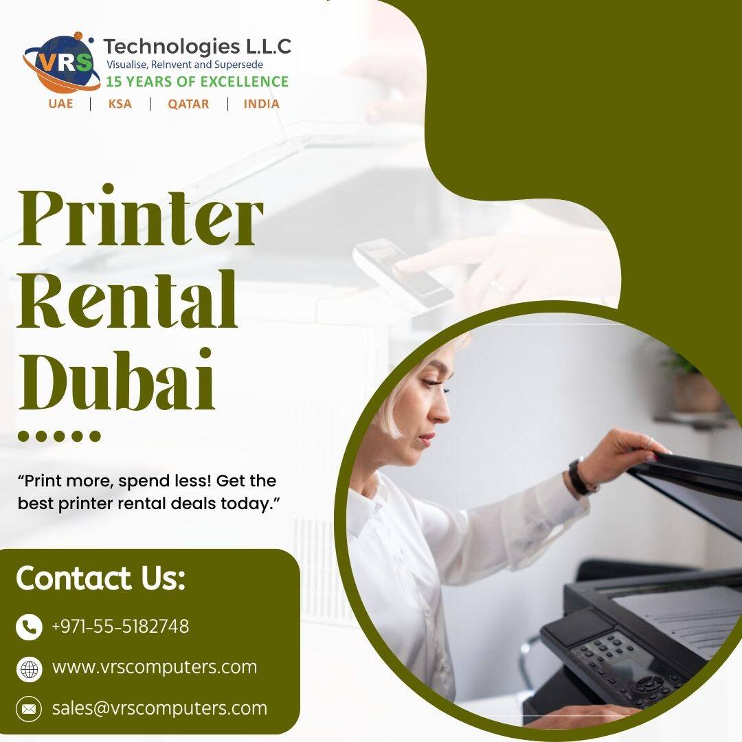 Rent A Printer In Dubai Hassle Free Setup