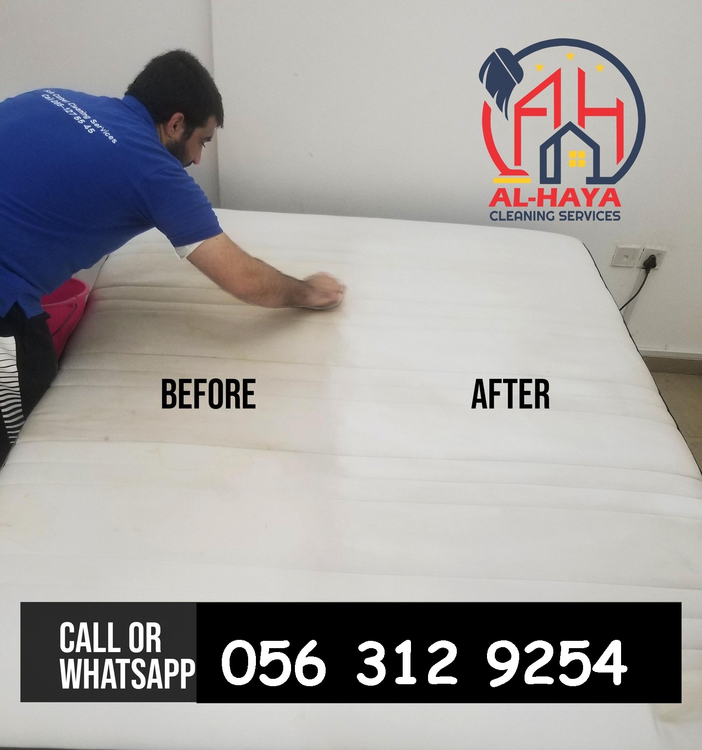 Bed Mattress Cleaning Service Sharjah 0563129254 Carpet Cleaners Near Me