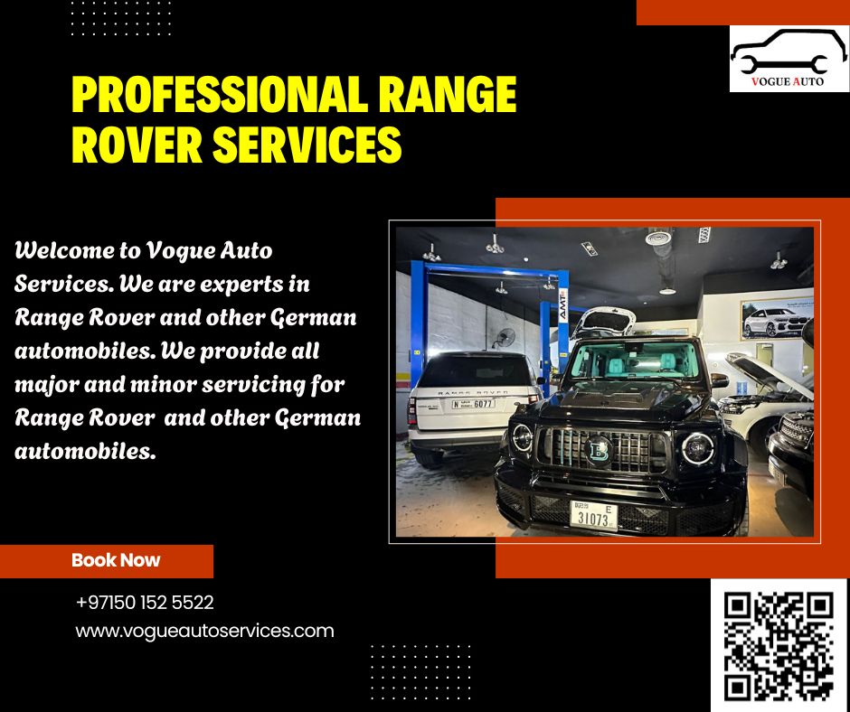 Range Rover And Rolls Royce Maintenance Garage In Dubai