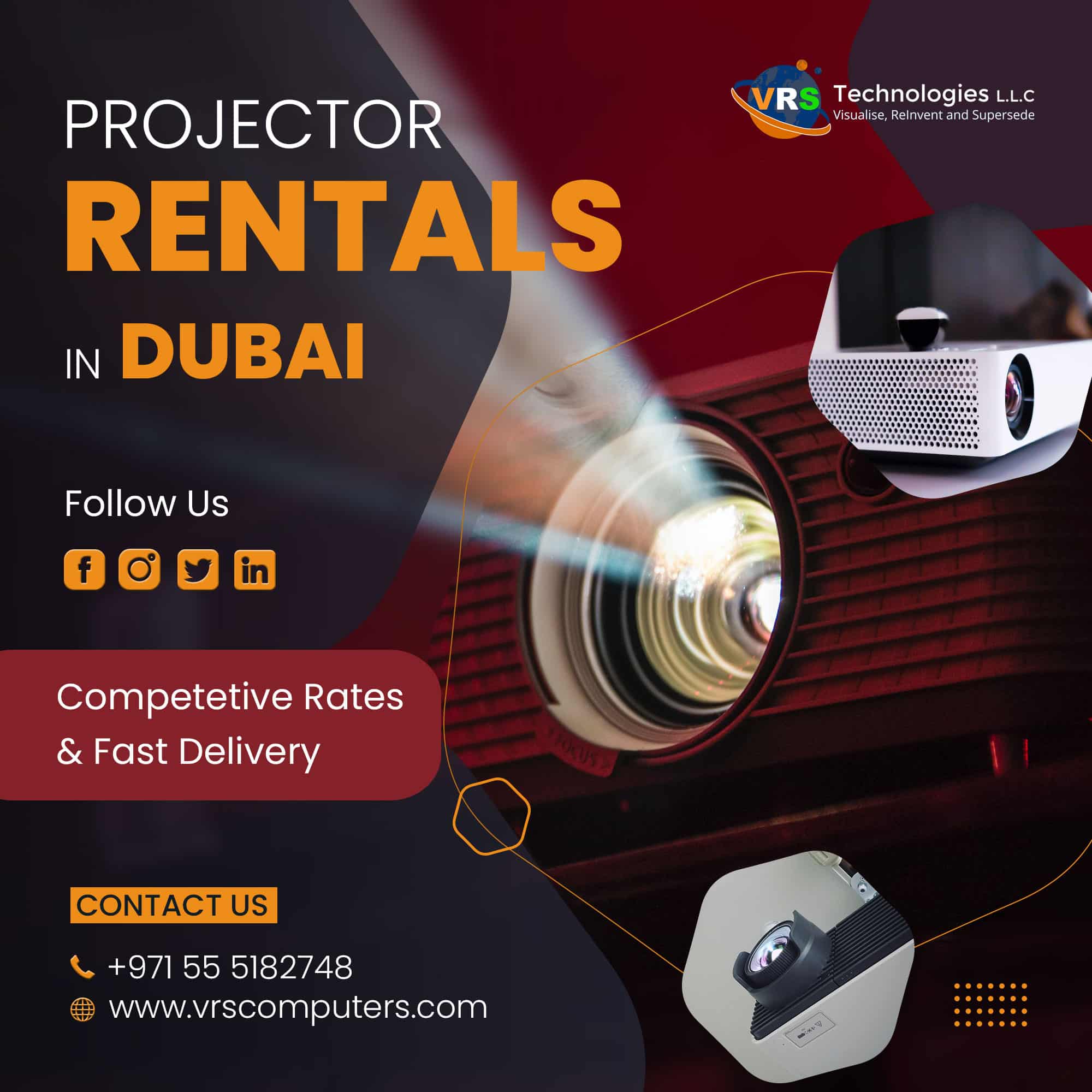 Projector Rental In Dubai For Corporate Events