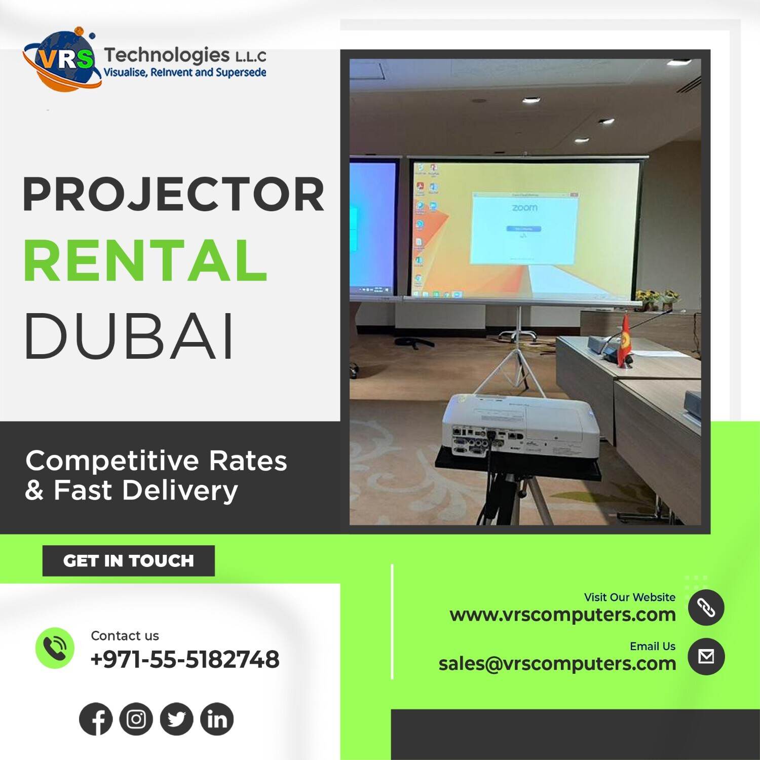 What Are The Advantages Of Using Projectors Rental In Dubai