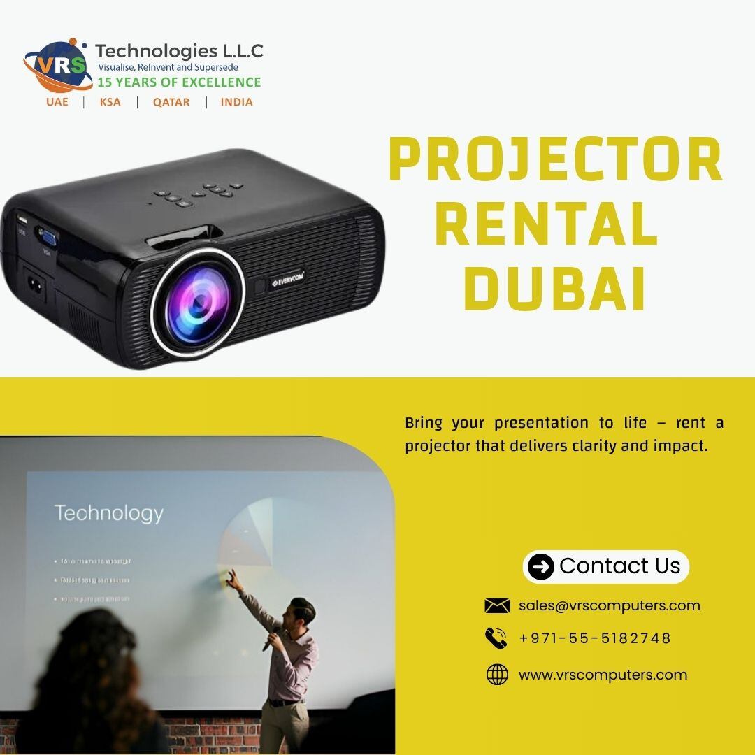 Led Projector On Hire Ideal For Office And Home Use Dubai