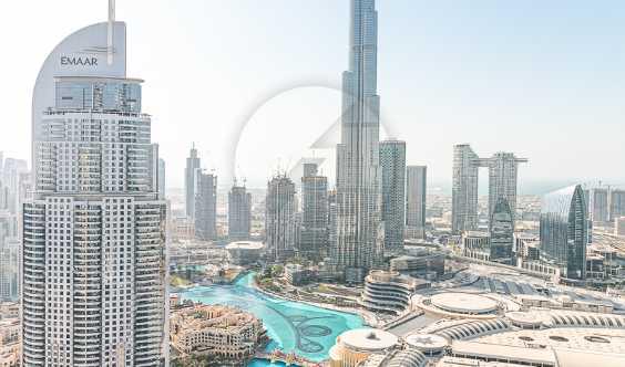 05 Layout Corner Unit Vacant Burj View in Dubai