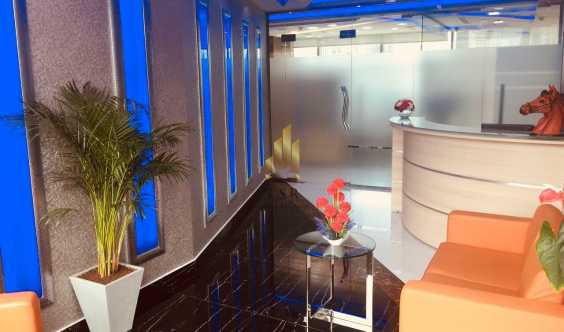 Fully Furnished 2 Parking Space Large Office