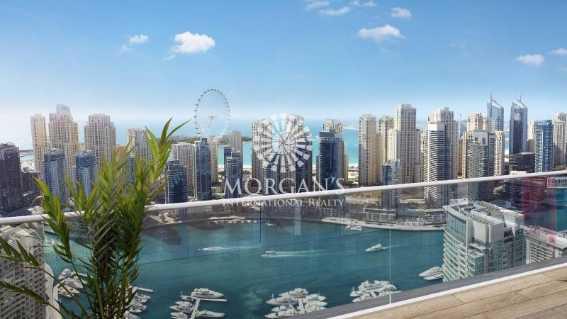 3 Bedrooms High Floor Full Marina Dubai Eye View