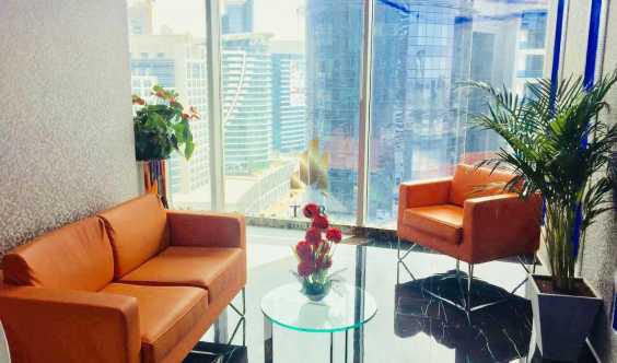 Fully Furnished 2 Parking Space Large Office