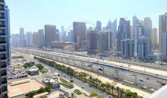 Rented 64k Facing Sz Road High Floor in Dubai