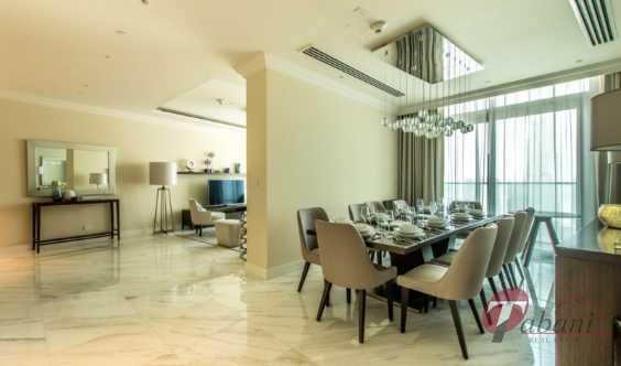 Best Priced Biggest Simplex 4 Bedrooms Full Burj View
