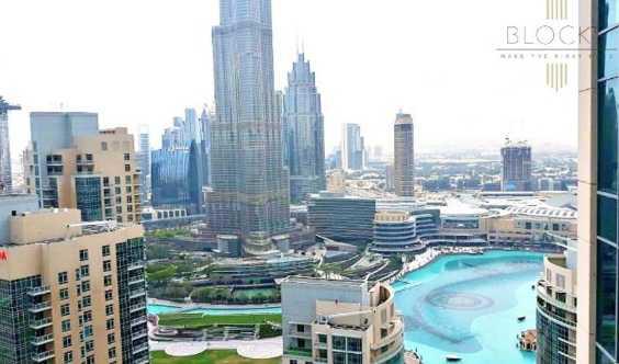 Penthouse Level Fountain Burj Khalifa View