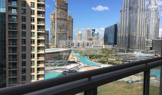 Best 1 Bedroom Apartment With Balcony Burj Khalifa View