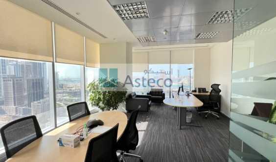 Fully Fitted Office Panoramic View High Floor