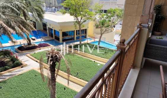 C Type Large Balcony Pool View in Dubai