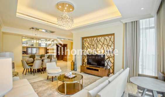 Stunning View Of Burj And Fountain Well Priced