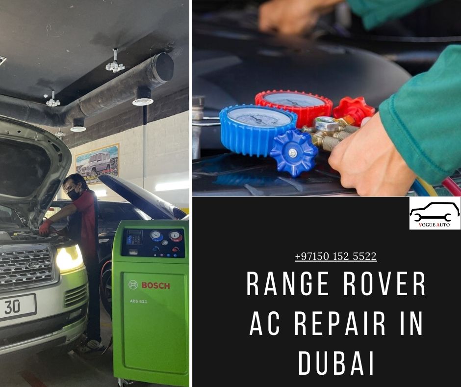 Range Rover And Rolls Royce Maintenance Garage In Dubai