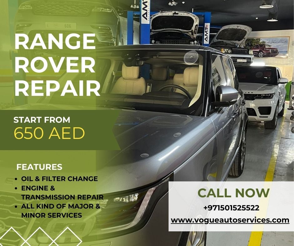 Expert Range Rover Service In Dubai