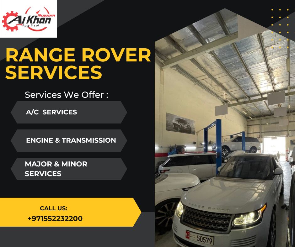 Range Rover Workshop In Sharjah