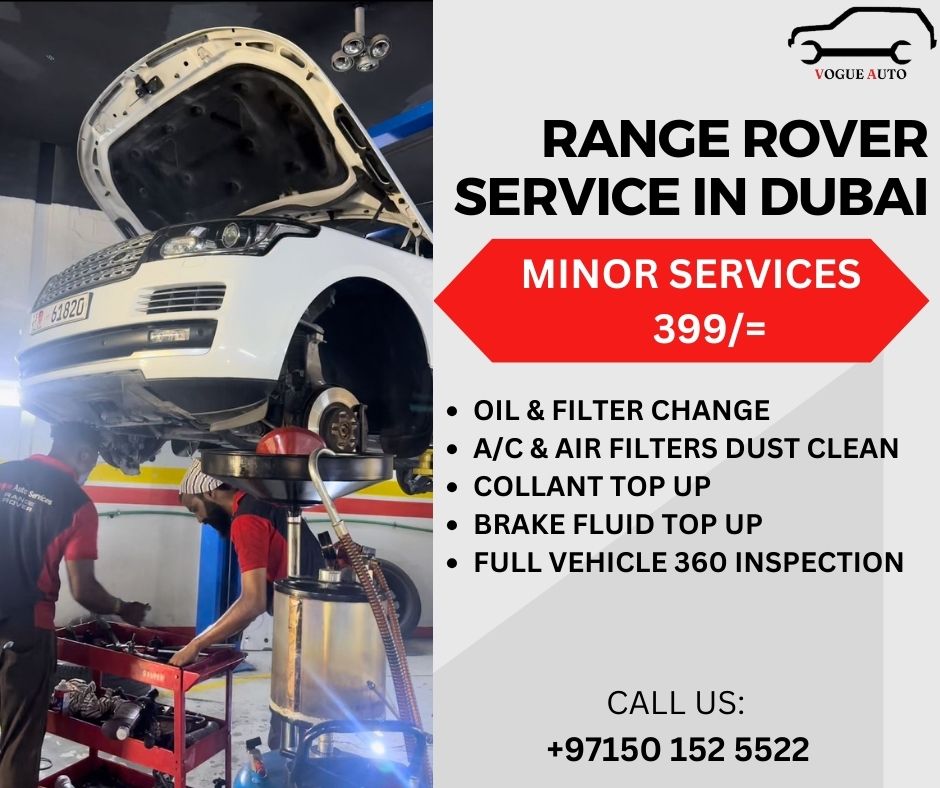 Range Rover And Porsche Services In Dubai