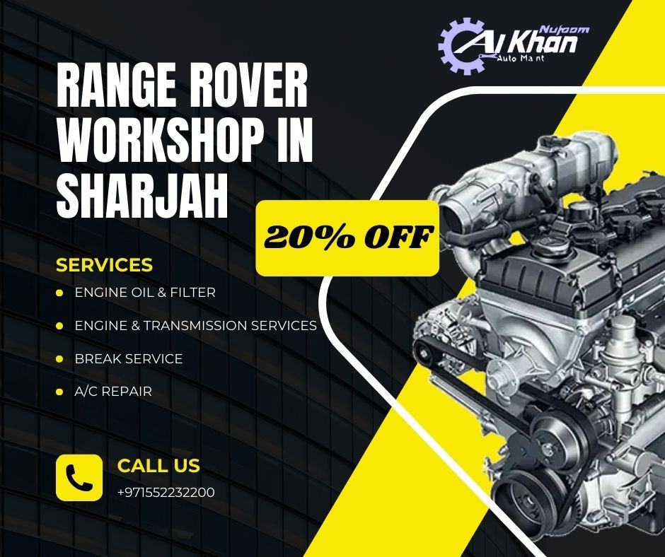 Range Rover Services Center In Sharjah