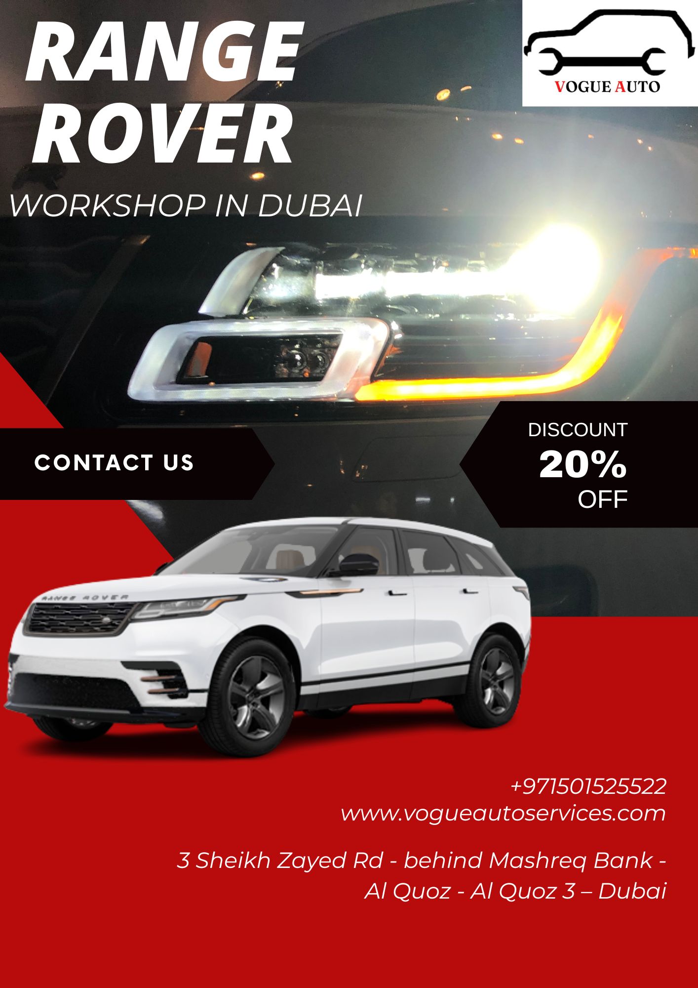 Range Rover And Mercedes Auto Workshop In Al Quoz 3