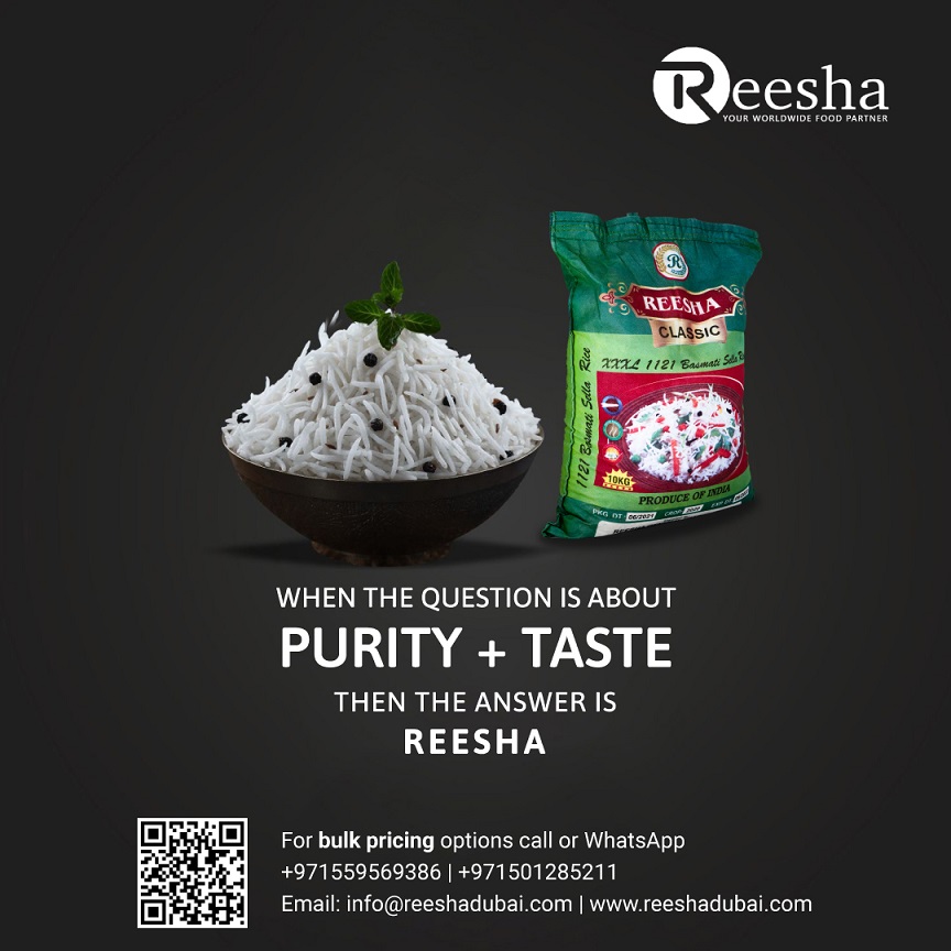 Affordable Wholesale Indian Rice From Reesha Trading In Uae