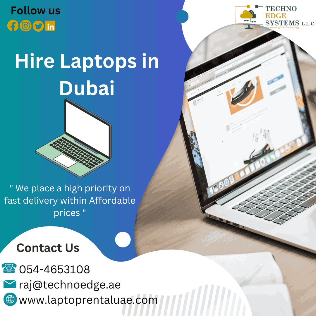 Techno Edge Systems Is The First Choice For Laptop Rental Uae
