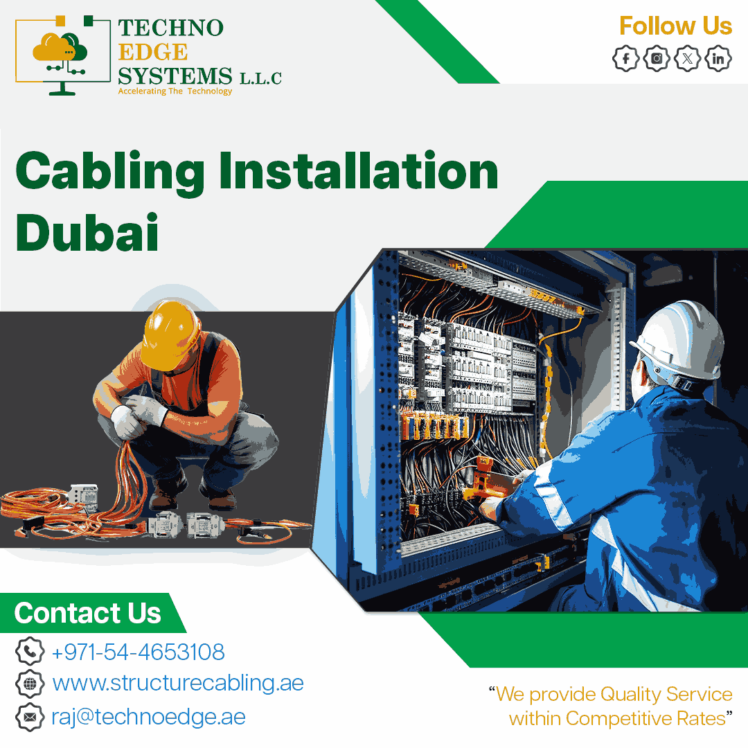 Techno Edge Systems Delivering Unique And Extensive Solutions For Data Cabling In Dubai