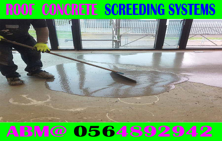 Concrete Floor Screeding Contractor Ajman Dubai Sharjah