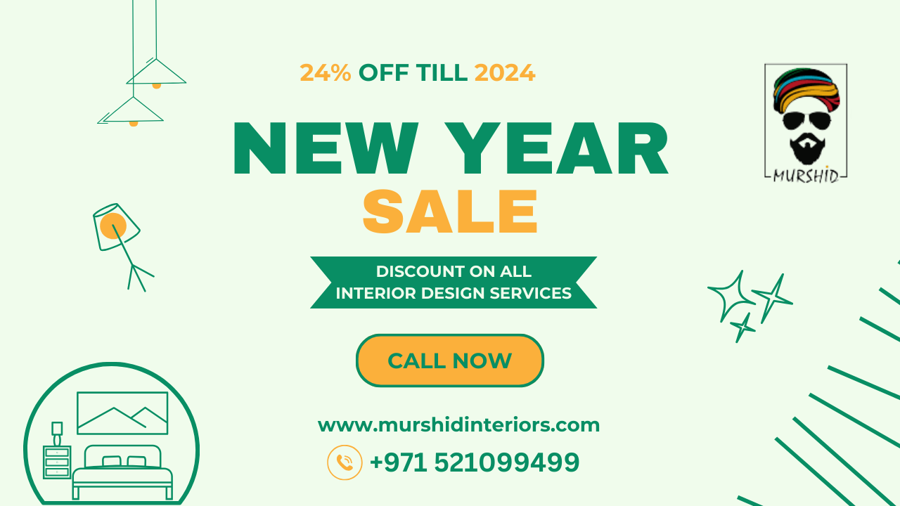 24 Off New Year Sale On All Interior Design Services By Murshid Interiors