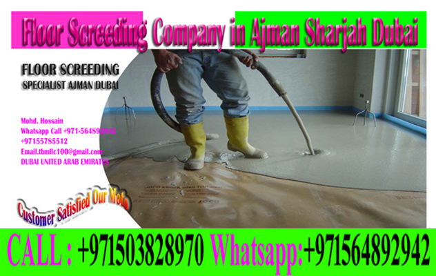 Micro Topping Floor Screeding Finishing Company +971503828970