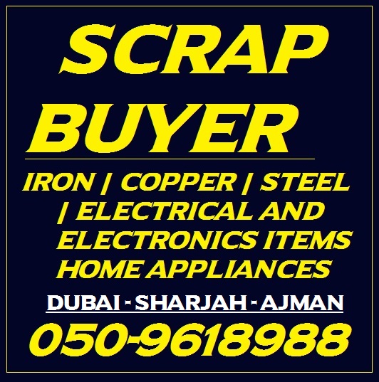 Scrap Buyer In Dubai Cash Payment Best Price