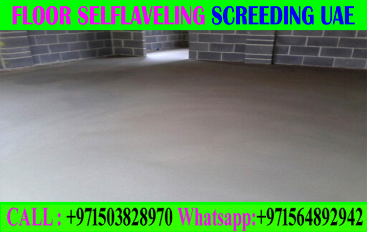 Micro Topping Floor Screeding Finishing Company +971503828970