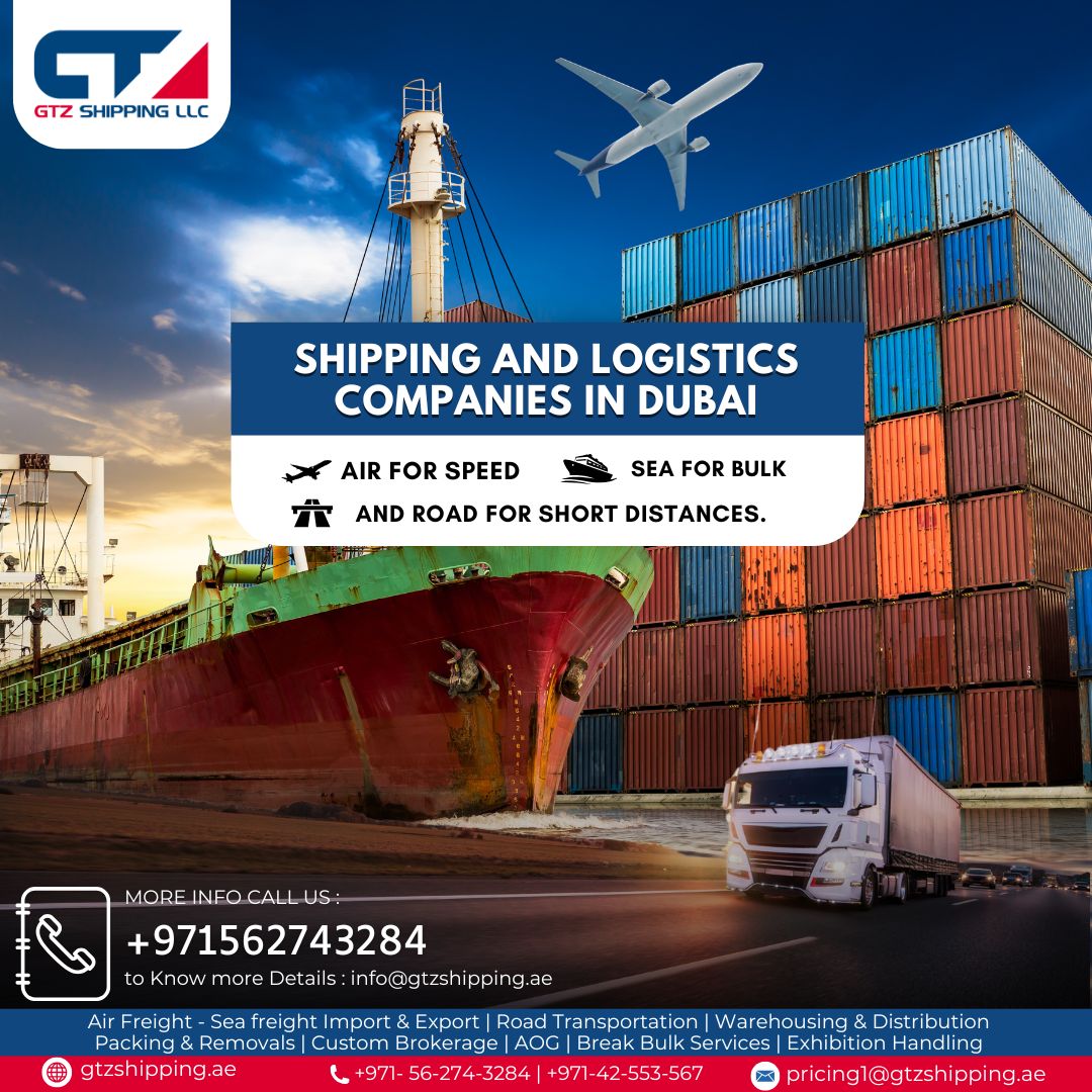 Efficient Shipping And Logistics Companies In Dubai, Uae