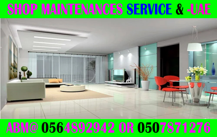 Shopping Mall Fit Out Maintenance Contractor In Dubai Ajman Sharjah