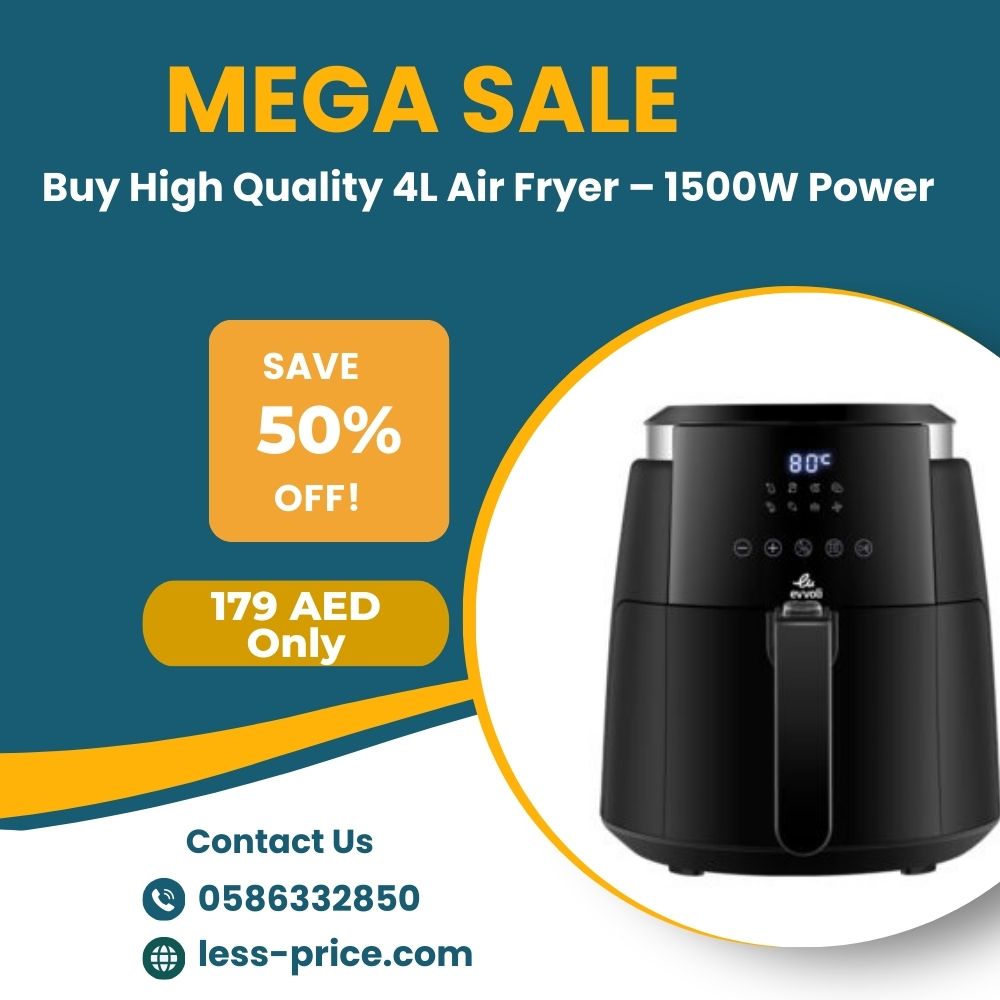 Simplify Cooking, Buy High Quality 4l Air Fryer 1500w Power