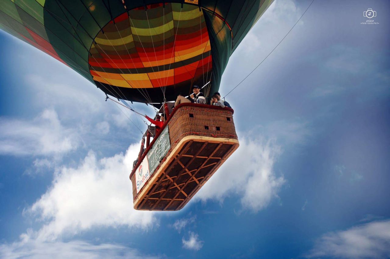 Hot Air Balloon Ride Over The Desert Of Dubai