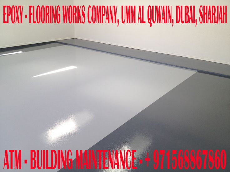 Warehouse Epoxy Flooring Works Company In Umm Al Quwain Dubai Sharjah