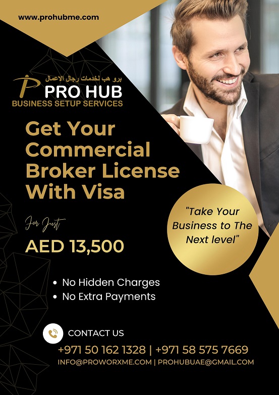 Get Your Commercial BRoker License With Visa For Just 13500