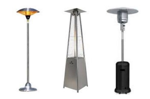 Outdoor Patio Gas Heaters And Electrical Heaters