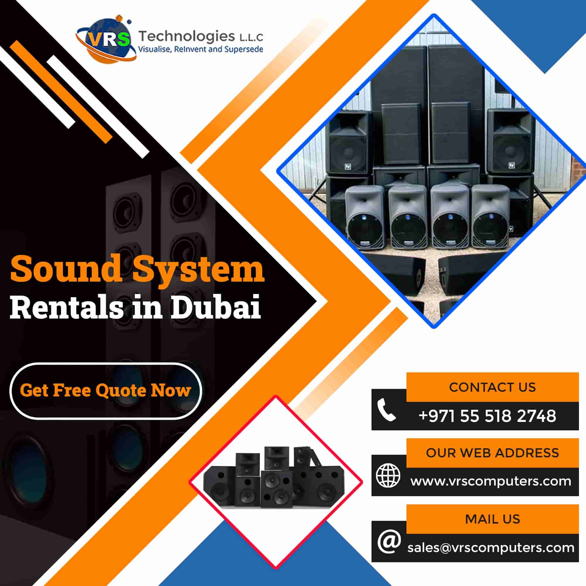 Sound System Rentals In Dubai For Business Events And Meetings