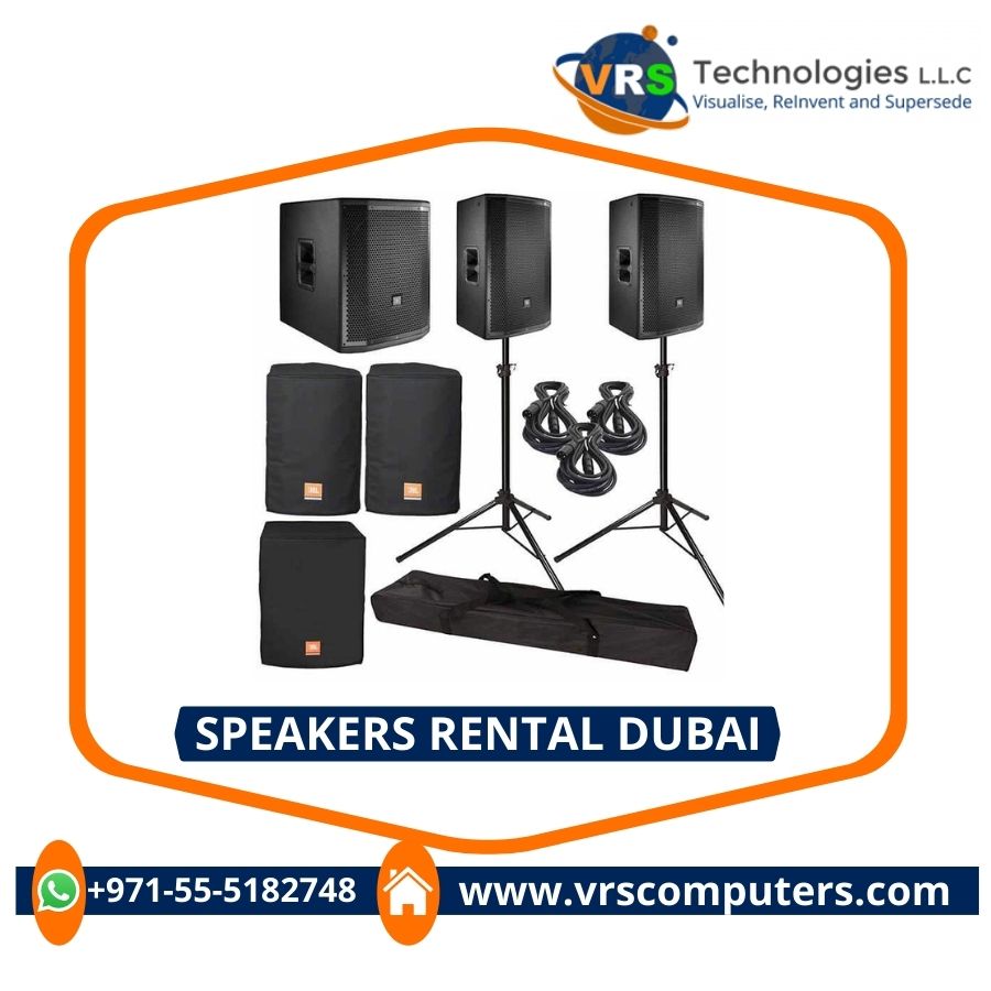 Speakers Rental In Dubai Enhances The Effect Of The Music