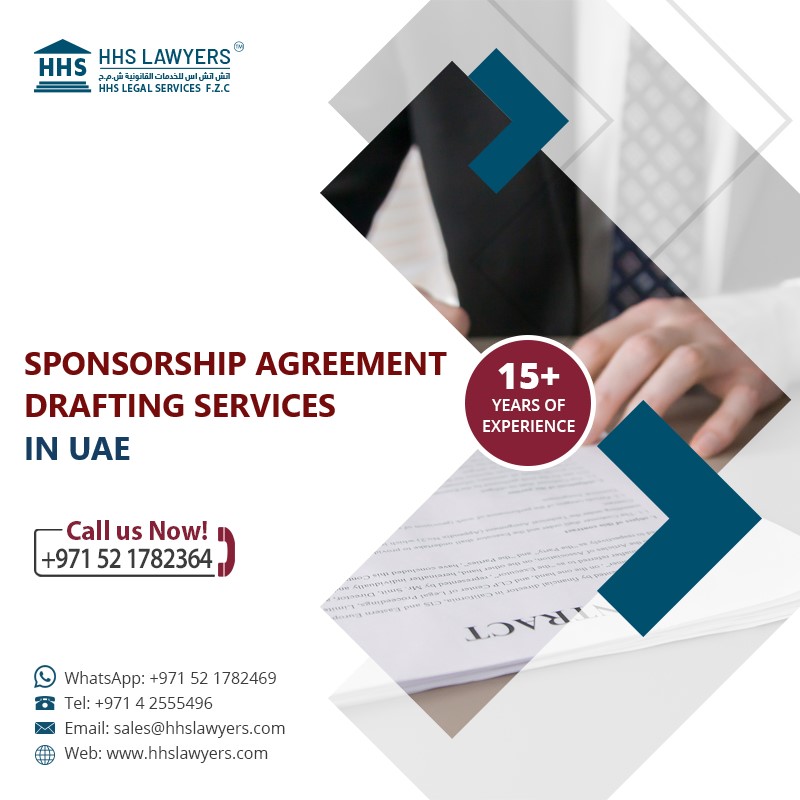 Sponsorship Agreement Drafting Services Trusted Hhs Lawyers In Dubai